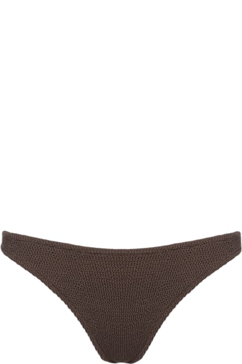 Homeware MC2 Saint Barth Woman Brown Classic Crinkle Swim Briefs Elise