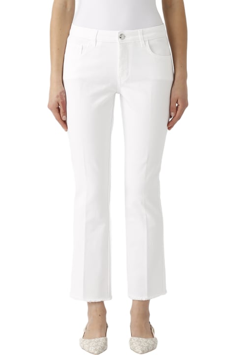 Fay for Women Fay Pant. Cropped F.do Frangia Jeans