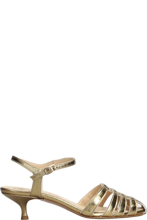Fabio Rusconi Sandals for Women Fabio Rusconi Sandals In Gold Leather