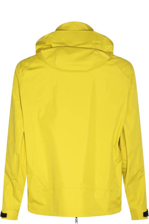 Zegna Coats & Jackets for Men Zegna Yellow Cotton Casual Jacket