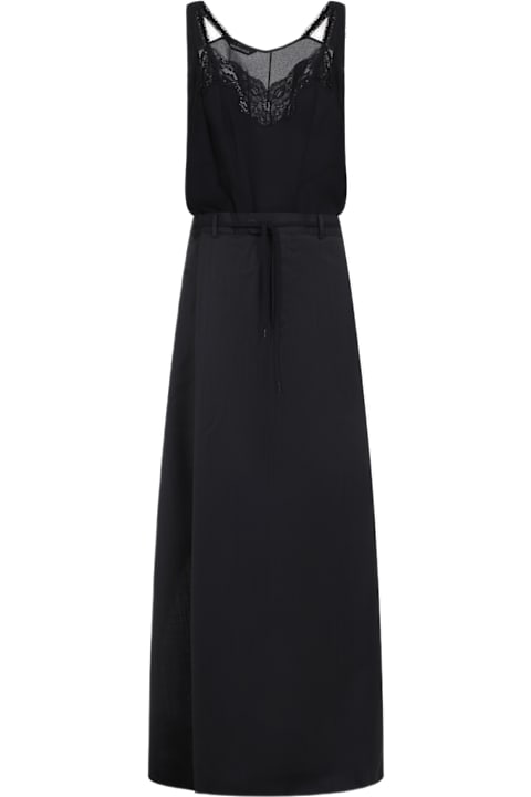 Homeware Balenciaga Patched Slip Dress