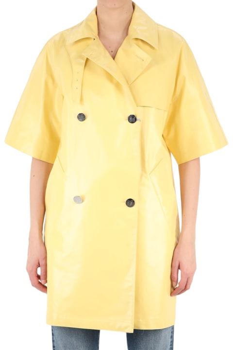Max Mara for Women Max Mara Yellow Raincoat