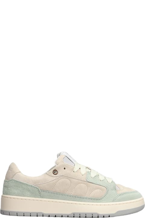 Paura for Men Paura Santha 2 Sneakers In Beige Suede