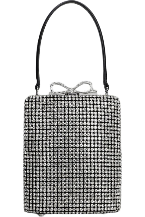 self-portrait for Women self-portrait Hand Bag In Silver Brass