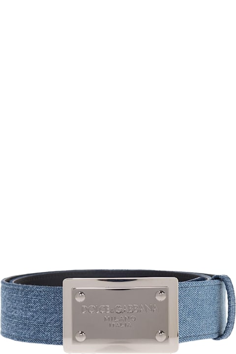 Dolce & Gabbana Denim Belt | italist