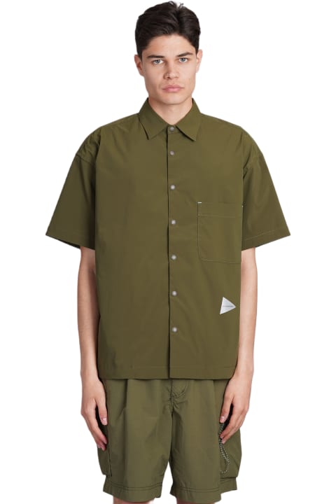 And Wander for Men And Wander Shirt In Green Polyester