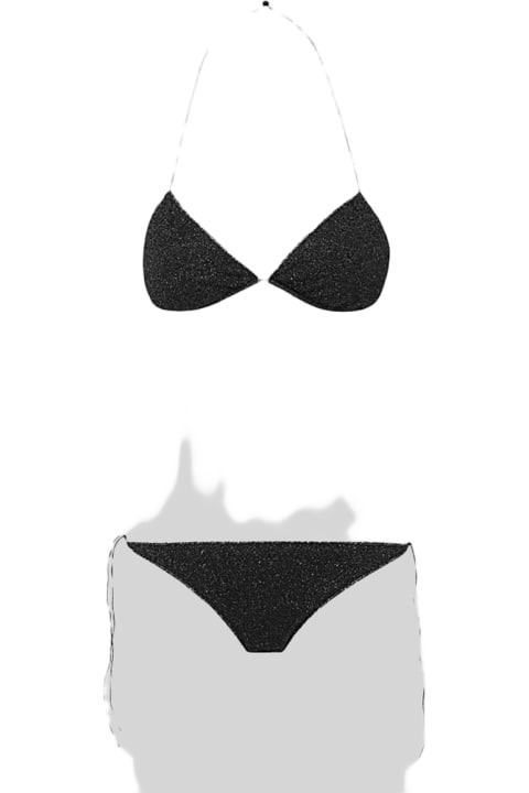 Oseree Swimwear for Women Oseree Black Lumière Bikini Beachwear