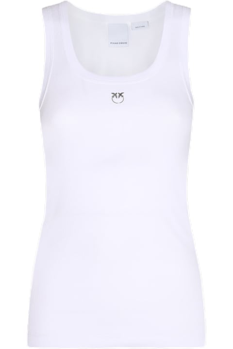 Homeware Pinko Cotton Tank Top With Logo