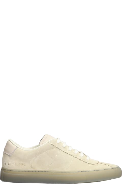 Common Projects for Kids Common Projects Tennis 70 Sneakers In Beige Suede