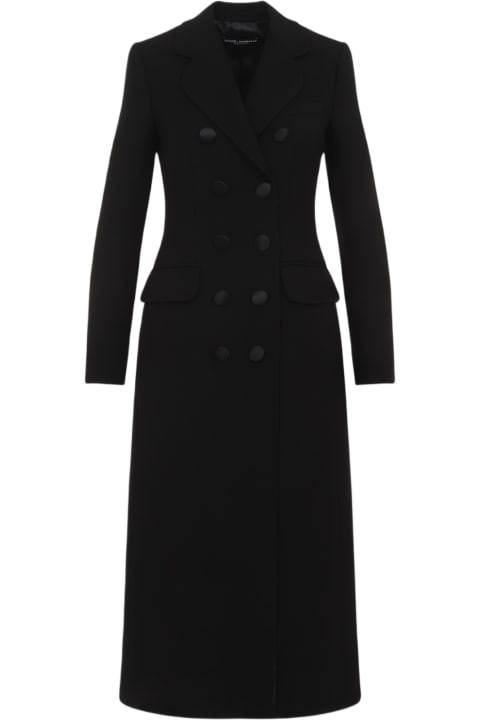 Dolce & Gabbana Coats & Jackets for Women Dolce & Gabbana Virgin Wool Coat