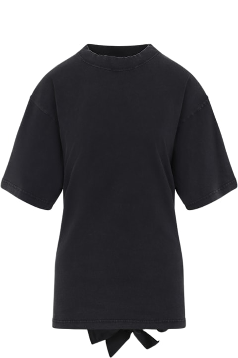 Balenciaga Sale for Women Balenciaga Lace Up T-shirt