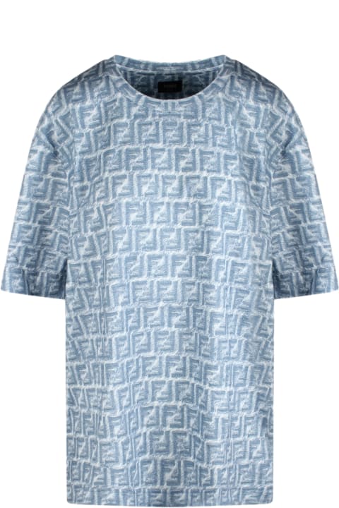 Topwear for Men Fendi Ff Cotton T-shirt