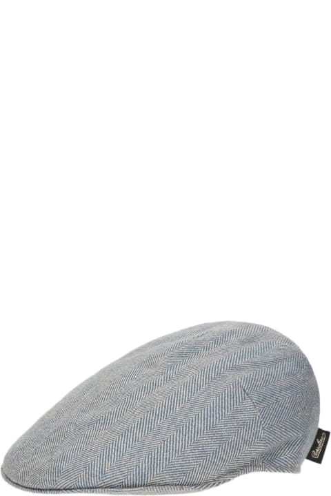 メンズ Borsalinoの帽子 Borsalino Parigi Duckbill Flat Cap