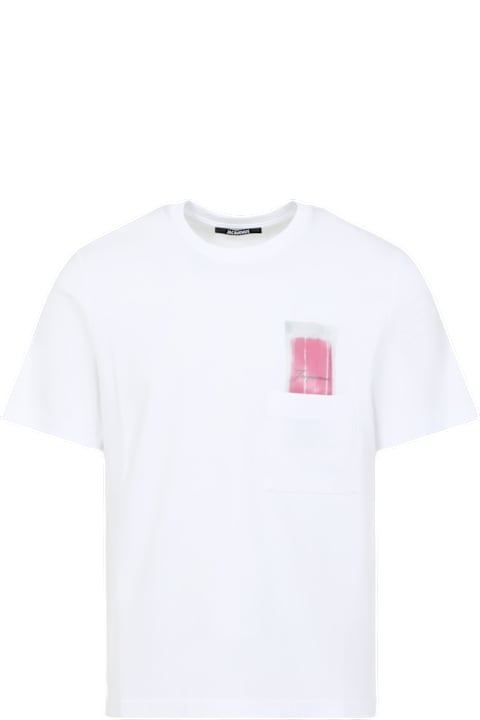 JACQUEMUS アルベルゴ Tシャツ 255JS2382011 1JQ White Albergo T-Shirt - JACQUEMUS - Russocapri