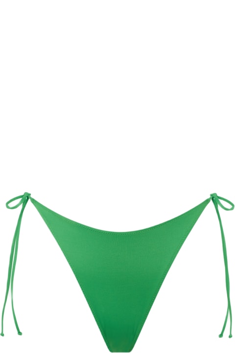 Homeware MC2 Saint Barth Woman Green Cheeky Swim Brief