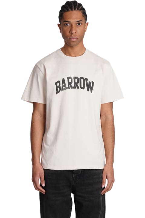 Barrow Clothing for Women Barrow T-shirt In Beige Cotton