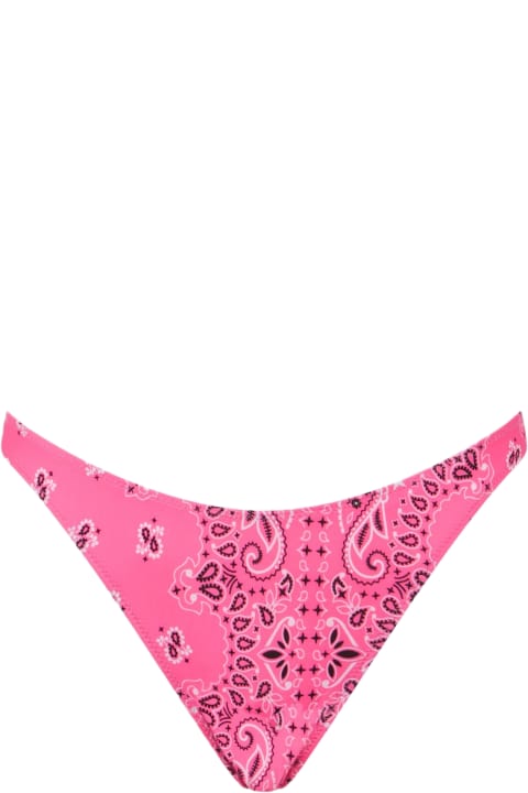 Homeware MC2 Saint Barth Woman Cheeky Swim Briefs With Bandanna Print