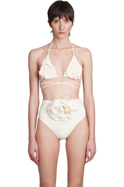 Magda Butrym Swimwear for Women Magda Butrym Beachwear In White Polyamide