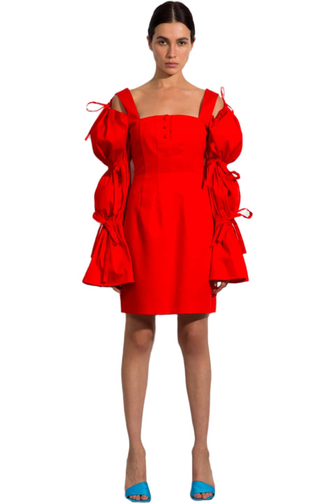 Homeware Sara Battaglia Puffy Sleeves Dress