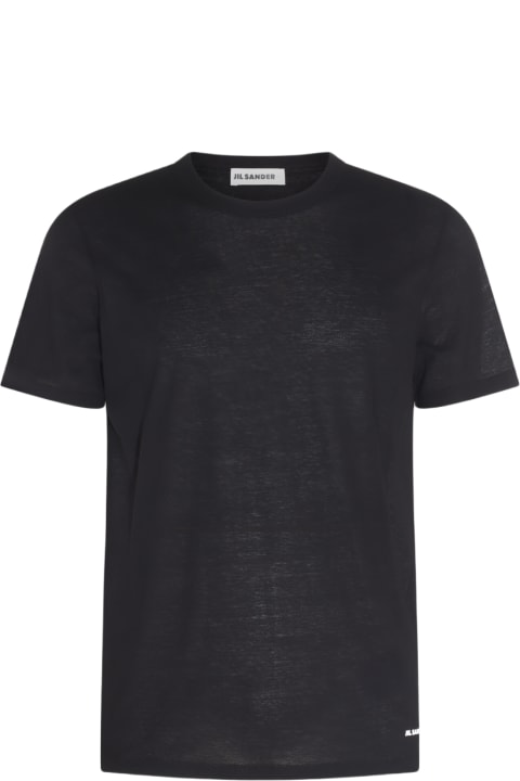Jil Sander for Men Jil Sander Black Cotton T-shirt
