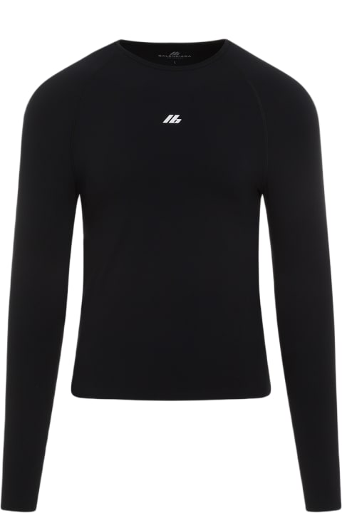Homeware Balenciaga Fitted Ls Crewneck Top