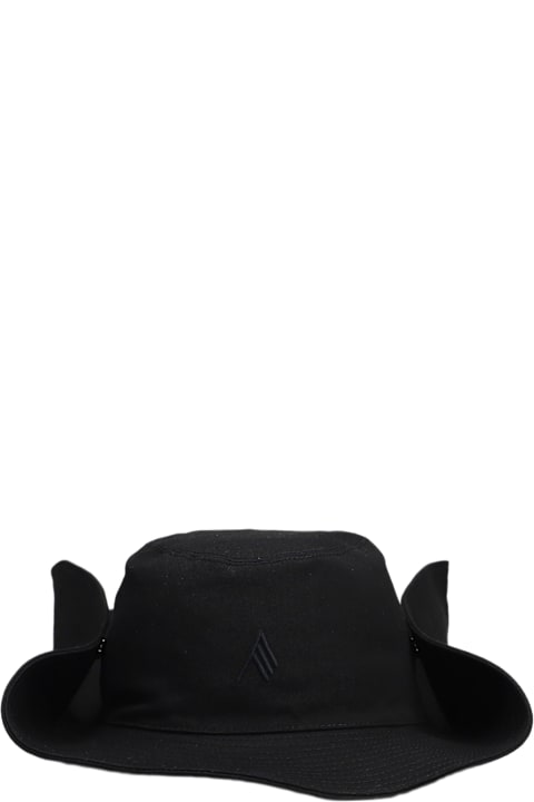 Hats for Women The Attico Hats In Black Cotton