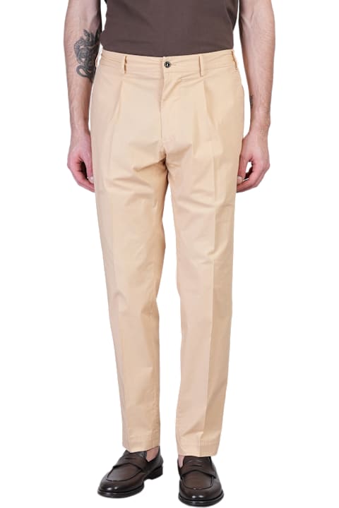 Santaniello Clothing for Men Santaniello Irno Evo Pants In Beige Cotton