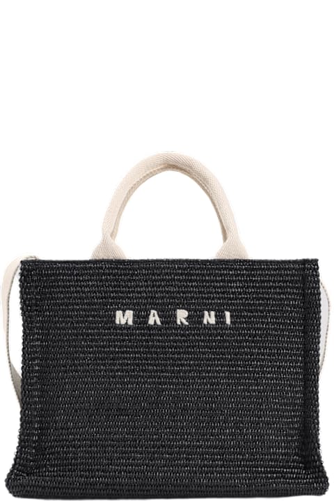 Homeware Marni Raffia East-west Tote Bag