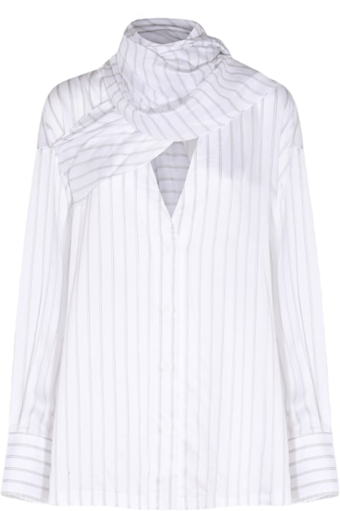 Fashion for Women The Attico White Silk Shirt