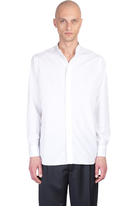 Lardini for Men Lardini Shirt In White Cotton