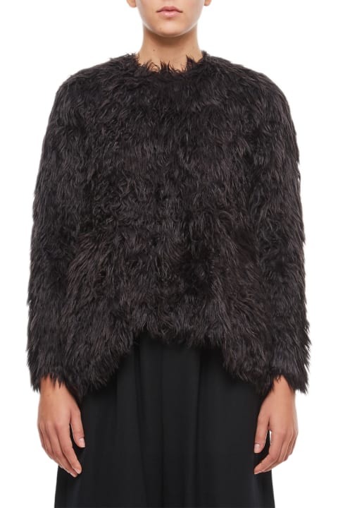 Homeware Comme des Garçons Faux Fur Long Sleeves Top