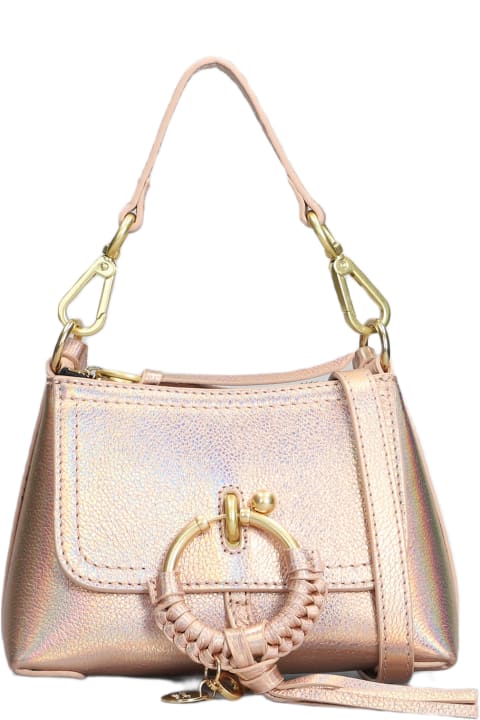 ウィメンズ See by Chloéのショルダーバッグ See by Chloé Joan Mini Shoulder Bag In Rose-pink Leather