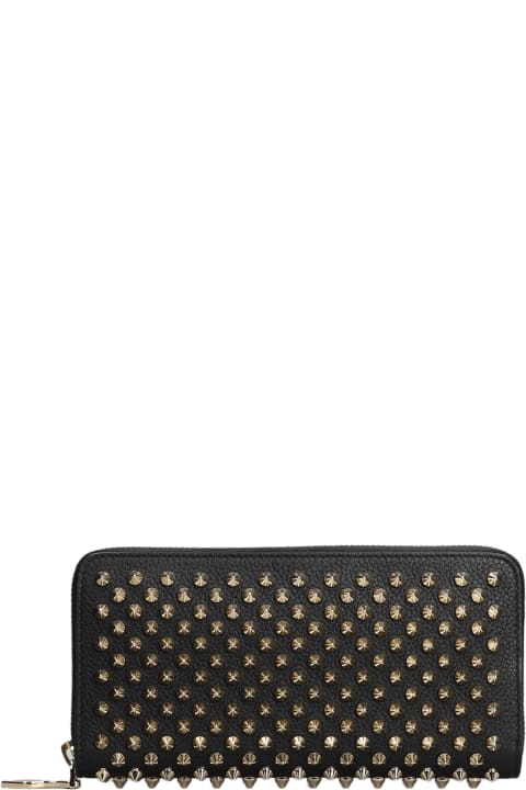 Christian Louboutin Accessories for Women Christian Louboutin Panettone Wallet In Black Leather