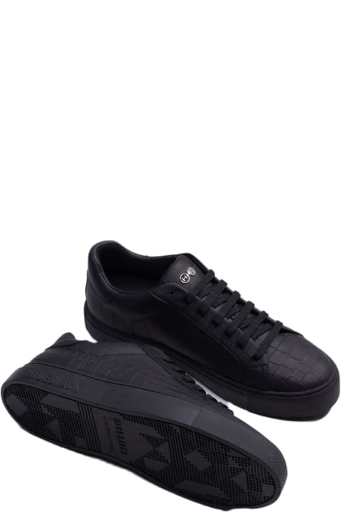 Fashion for Men Hide&Jack Low Top Sneaker - Essence Black Black
