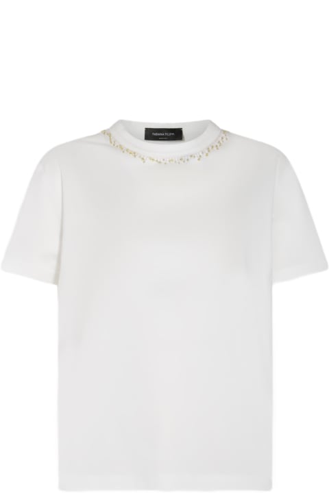 Fashion for Women Fabiana Filippi White Cotton T-shirt