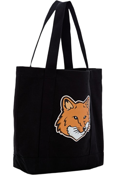 Bags for Men Maison Kitsuné Fox Head Tote Bag