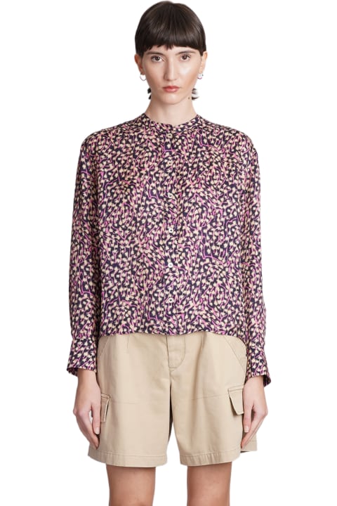 Isabel Marant for Women Isabel Marant Leidy Shirt In Multicolor Viscose