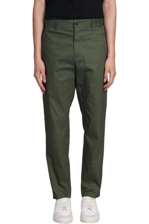 Fashion for Men PT Torino Pants In Green Cotton