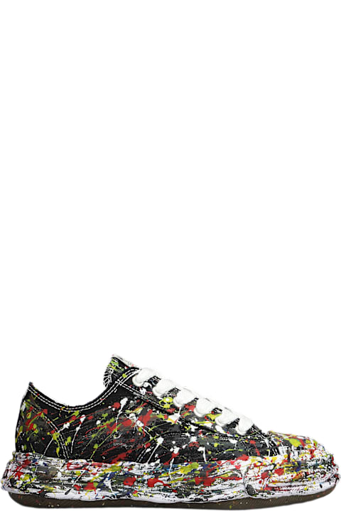 Mihara Yasuhiro Sneakers for Men Mihara Yasuhiro Peterson 23 Sneakers In Black Cotton
