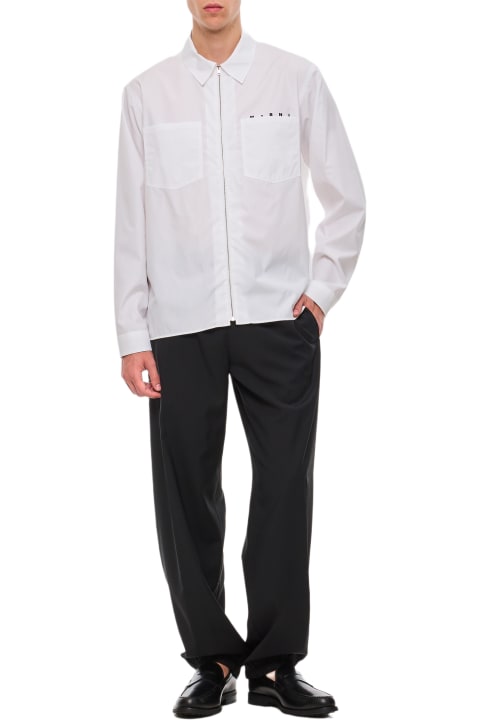 Homeware Marni Cotton Full Zip Shirt