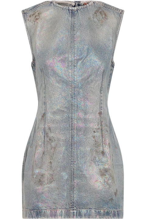 Acne Studios Dresses for Women Acne Studios Mini Dress Denim