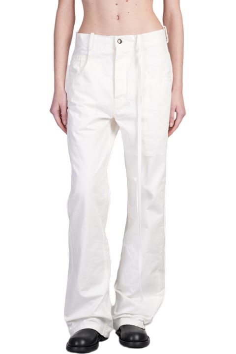 Homeware Ann Demeulemeester Claire Jeans In White Denim