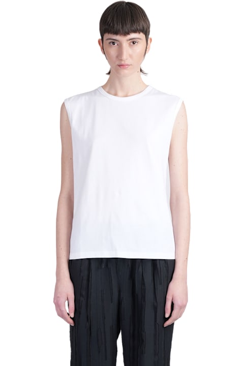 Loulou Studio for Women Loulou Studio Brani Tank Top In White Cotton
