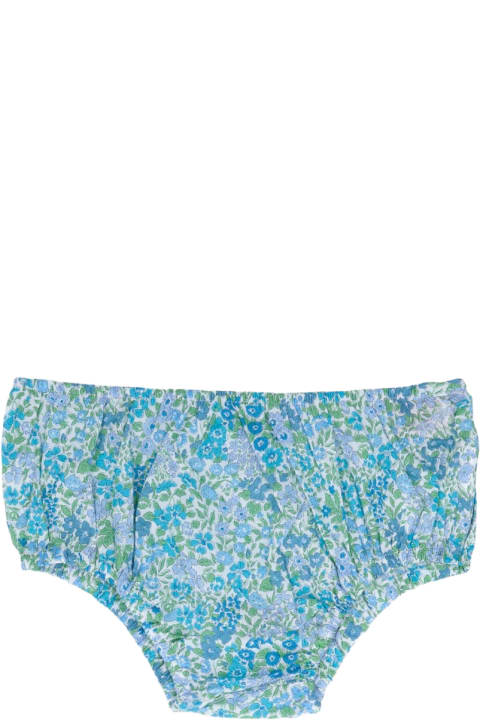MC2 Saint Barth Bottoms for Baby Girls MC2 Saint Barth Infant Bloomers Pimmy With Joanna Luise Print | Made With Liberty Fabric