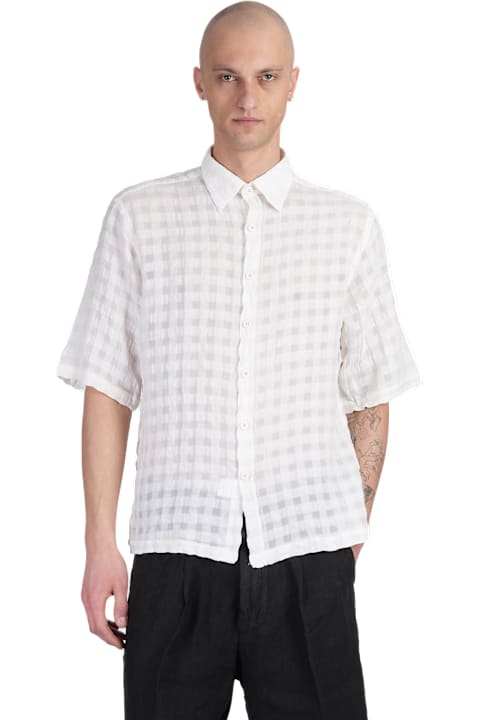 costumein Clothing for Men costumein Stefano Shirt In Beige Linen