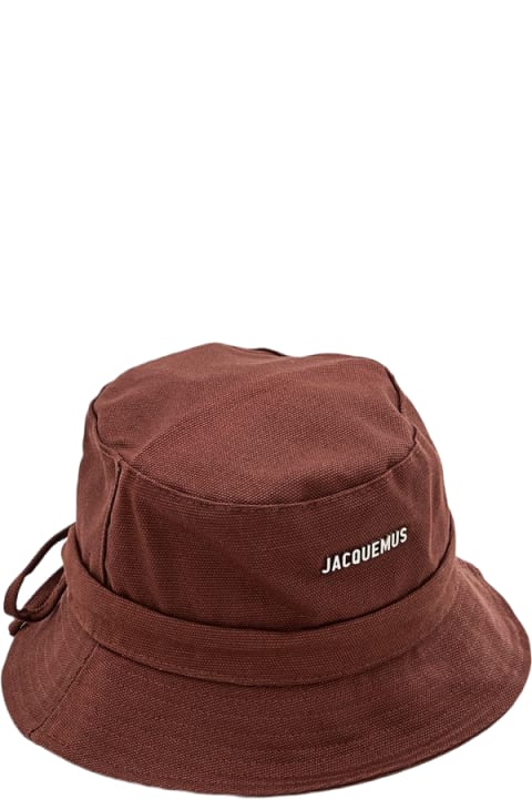 Hats for Men Jacquemus Le Bob Gadjo Cotton Bucket Hat