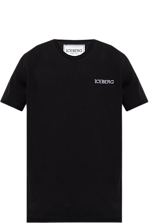Iceberg Clothing for Men Iceberg T-shirt With Logo