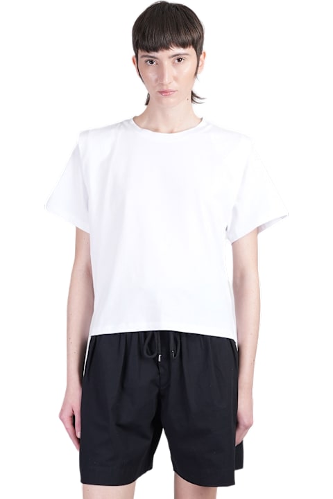 Fashion for Women Isabel Marant Zelitos T-shirt In White Cotton