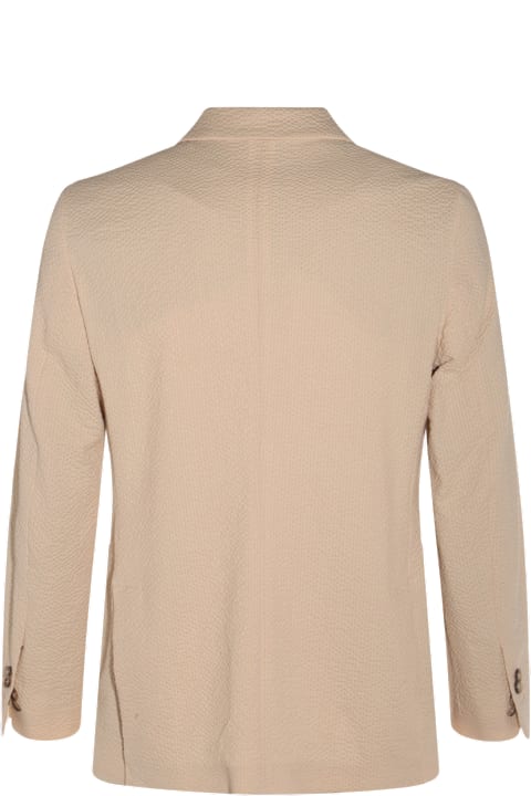 Altea for Men Altea Beige Cotton Blazer