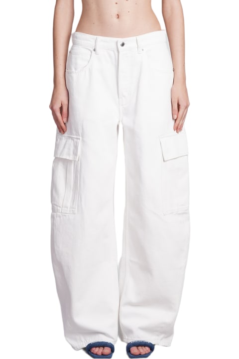 Alexander Wang Women Alexander Wang Jeans In White Cotton
